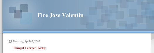 Fire Jose Valentin
